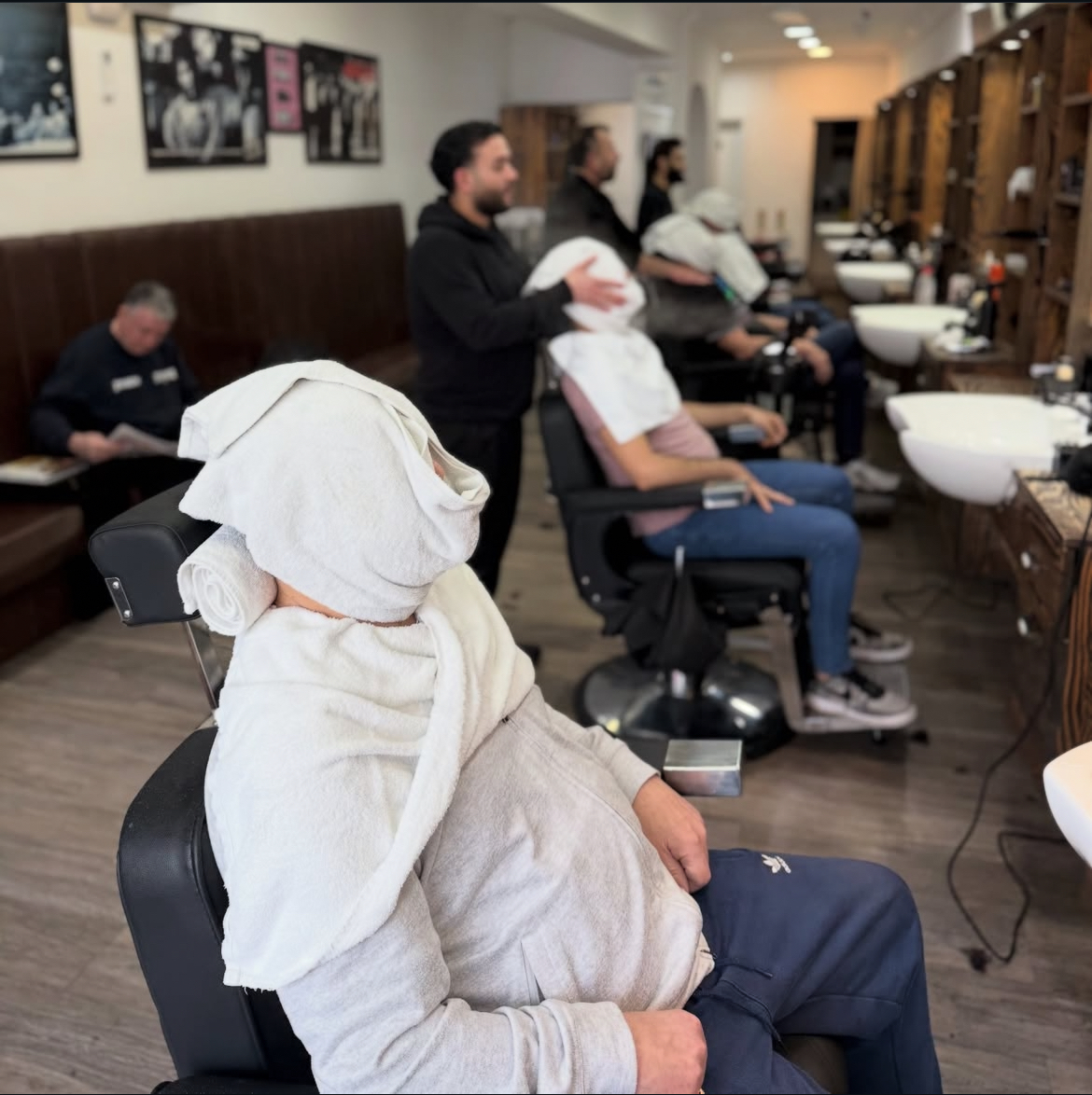 Efes Barbers shop floor