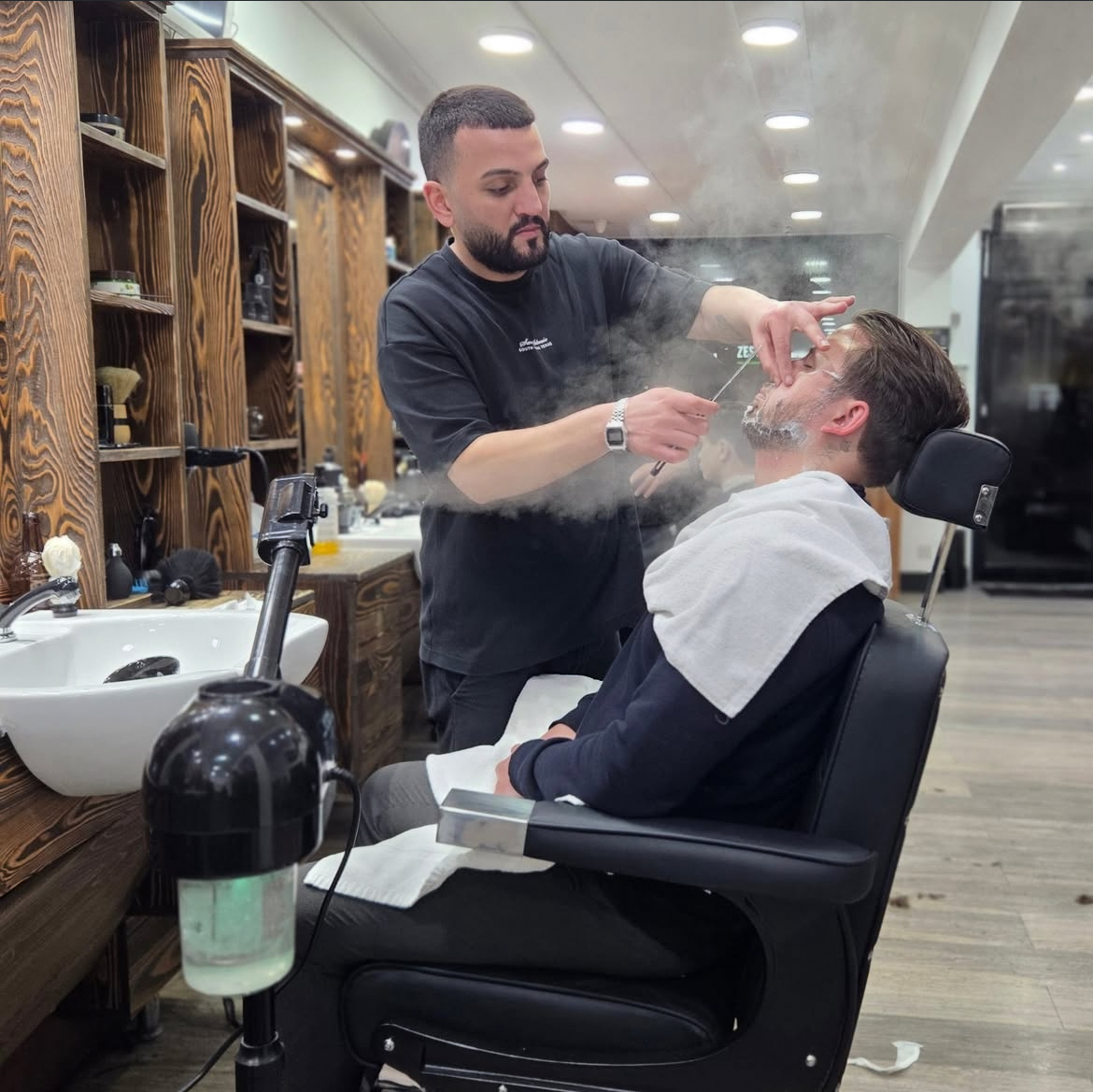 Hot Towel Shave